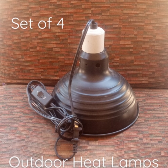 THRIVE Set of 4 Outdoor Heat Lamps for Bulbs and Emitters. - Picture 3 of 7